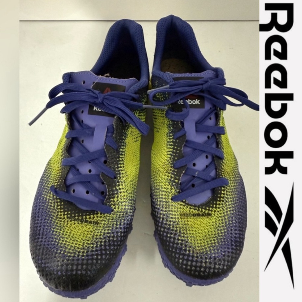 Reebok Athletic Shoes - Blue and Yellow